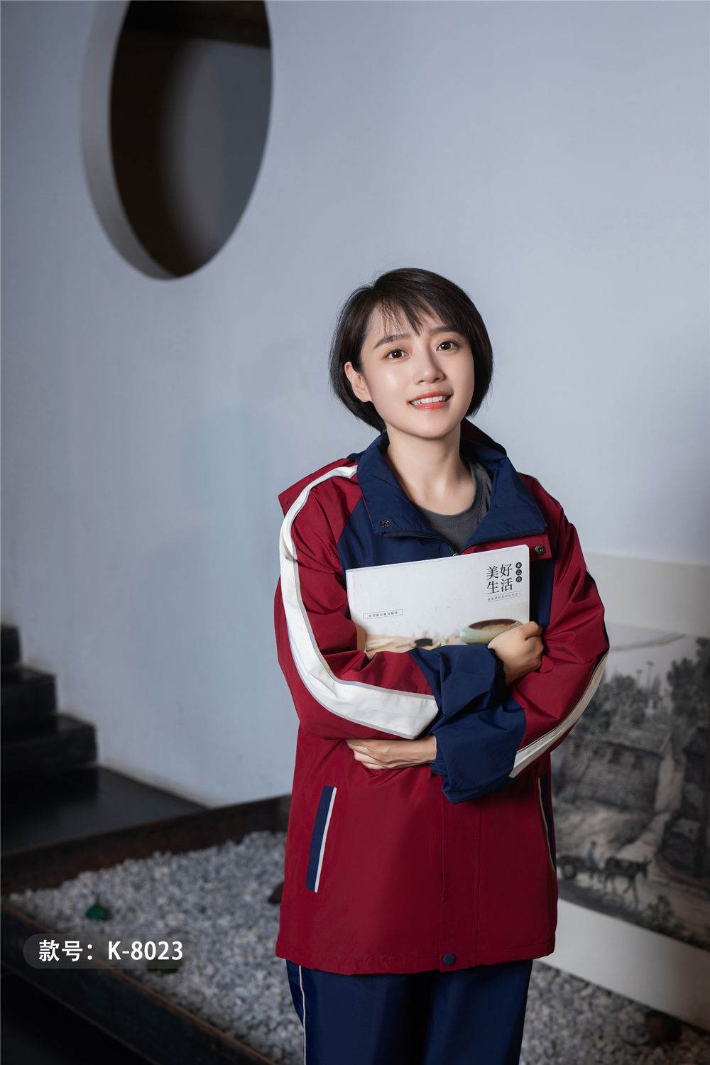老師服沖鋒衣k8023